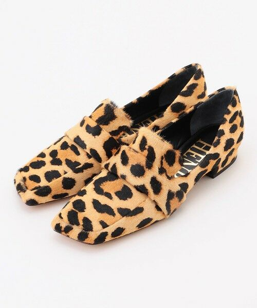 BEIGE,/xCW, yꕔX܌zHENRI EN VARGO / MAYA Ip[h[t@[ Leopard 23