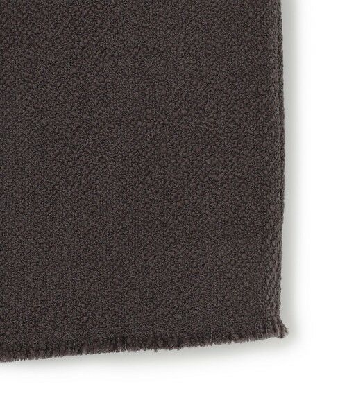 BEIGE, / ベイジ, ミニ・ひざ丈スカート | MULLIN / ウールツイードフロントベントスカート | 詳細11