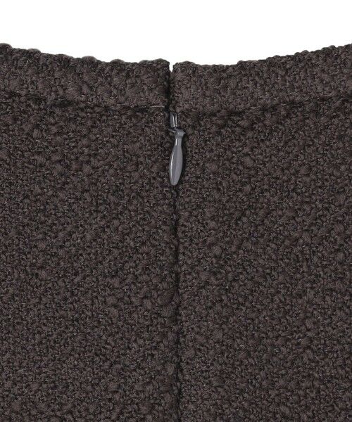 BEIGE, / ベイジ, ミニ・ひざ丈スカート | MULLIN / ウールツイードフロントベントスカート | 詳細12