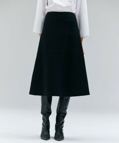 BEIGE. ベイジ　スカート　セットアップ　フォーマル　ウール　黒　L〜XL FLEUR ／ ラップスカート（SKCWCA0214） | BEIGE