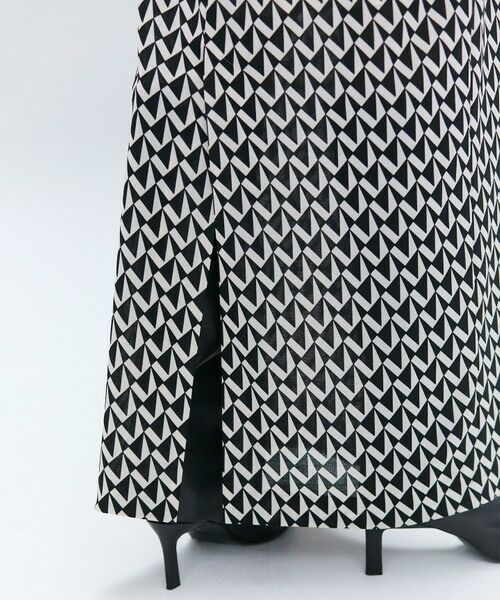 BEIGE, / ベイジ, ミニ・ひざ丈スカート | 【洗える】MODESTO / ジャージーストレッチIラインロングスカート | 詳細1