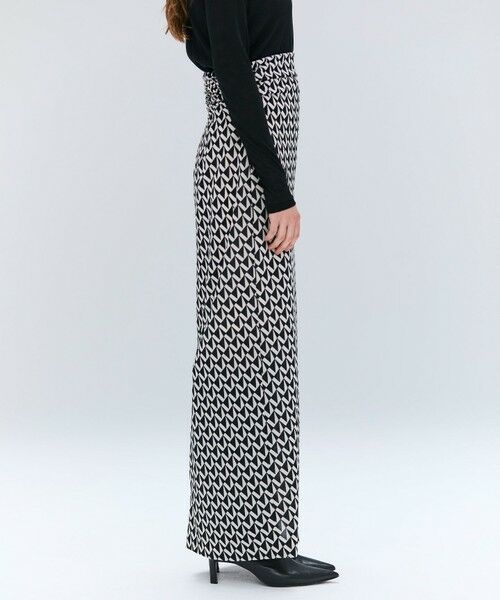 BEIGE, / ベイジ, ミニ・ひざ丈スカート | 【洗える】MODESTO / ジャージーストレッチIラインロングスカート | 詳細3