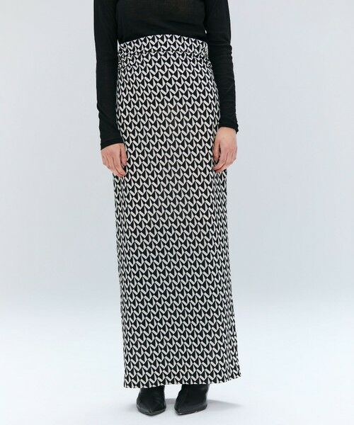 BEIGE,/ベイジ, 【洗える】MODESTO / ジャージーストレッチIラインロングスカート Monotone 2 BEIGE,/ベイジ, 【洗える】MODESTO / ジャージーストレッチIラインロングスカート Monotone 2