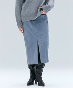 BEIGE, / ベイジ, ミニ・ひざ丈スカート | CISCO / フェイクスエードIラインスカート