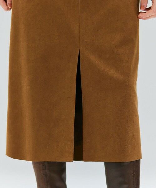 BEIGE, / ベイジ, ミニ・ひざ丈スカート | CISCO / フェイクスエードIラインスカート | 詳細4