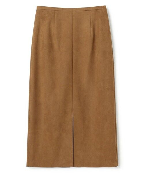 BEIGE, / ベイジ, ミニ・ひざ丈スカート | CISCO / フェイクスエードIラインスカート | 詳細8