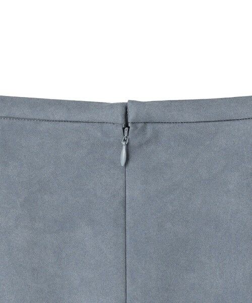 BEIGE, / ベイジ, ミニ・ひざ丈スカート | CISCO / フェイクスエードIラインスカート | 詳細14