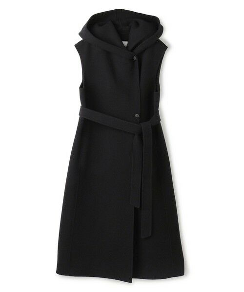 BEIGE, / ベイジ, ベスト | LEMOORE / ウールリバーフード付きロングジレ | 詳細21