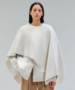 BEIGE, / ベイジ, マフラー・ショール・スヌード・ストール | CHICORA / プルオーバーウールニットケープ