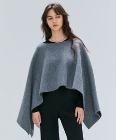 BEIGE, / ベイジ, マフラー・ショール・スヌード・ストール | CHICORA / プルオーバーウールニットケープ