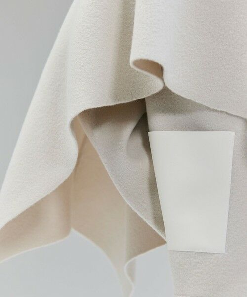 BEIGE, / ベイジ, マフラー・ショール・スヌード・ストール | CHICORA / プルオーバーウールニットケープ | 詳細1