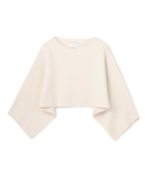 BEIGE, / ベイジ, マフラー・ショール・スヌード・ストール | CHICORA / プルオーバーウールニットケープ | 詳細4