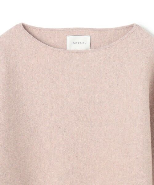 BEIGE, / ベイジ, マフラー・ショール・スヌード・ストール | CHICORA / プルオーバーウールニットケープ | 詳細6