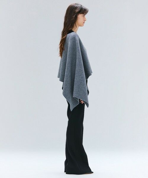 BEIGE, / ベイジ, マフラー・ショール・スヌード・ストール | CHICORA / プルオーバーウールニットケープ | 詳細11