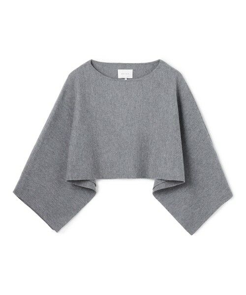 BEIGE, / ベイジ, マフラー・ショール・スヌード・ストール | CHICORA / プルオーバーウールニットケープ | 詳細13