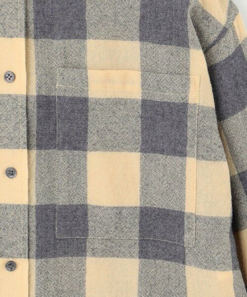 BEIGE, / ベイジ, シャツ・ブラウス | HOBBS / ウールチェックカシュクールブラウス | 詳細5