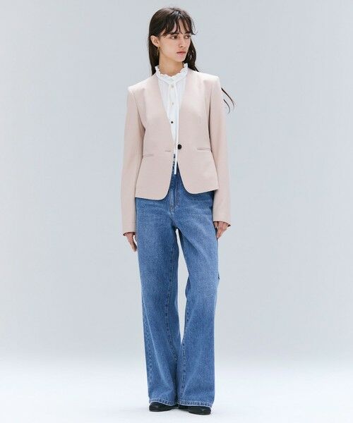 BEIGE, / ベイジ, シャツ・ブラウス | 【洗える】STOW / フリルタイブラウス | 詳細5