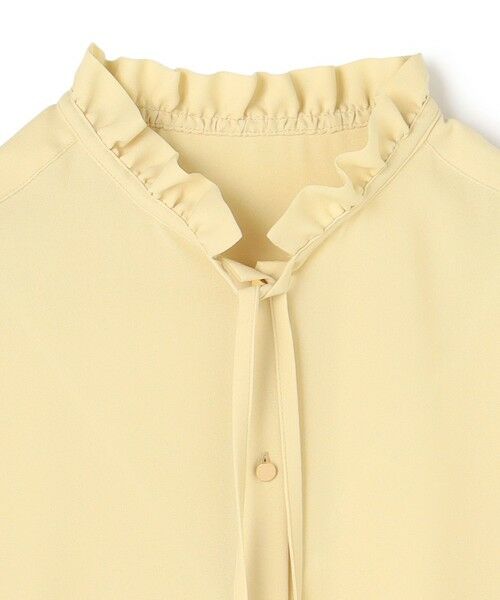 BEIGE, / ベイジ, シャツ・ブラウス | 【洗える】STOW / フリルタイブラウス | 詳細12