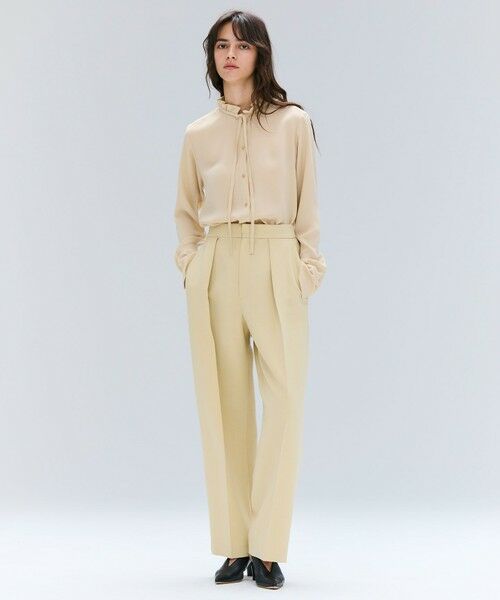 BEIGE, / ベイジ, シャツ・ブラウス | 【洗える】STOW / フリルタイブラウス | 詳細7