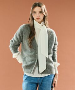 BEIGE, / ベイジ, シャツ・ブラウス | 【洗える】STOW / パフスリーブボウタイブラウス