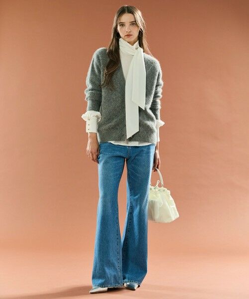 BEIGE, / ベイジ, シャツ・ブラウス | 【洗える】STOW / パフスリーブボウタイブラウス | 詳細3