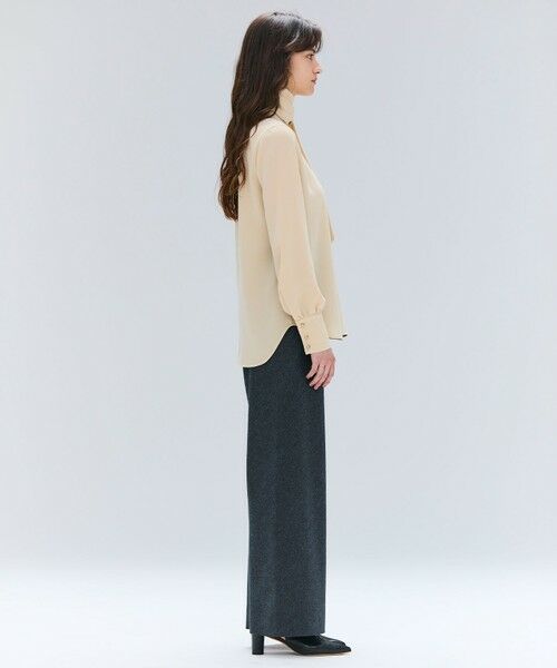 BEIGE, / ベイジ, シャツ・ブラウス | 【洗える】STOW / パフスリーブボウタイブラウス | 詳細7
