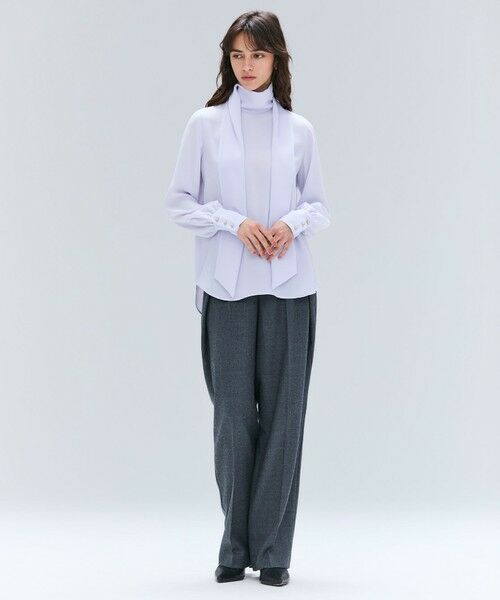 BEIGE, / ベイジ, シャツ・ブラウス | 【洗える】STOW / パフスリーブボウタイブラウス | 詳細10