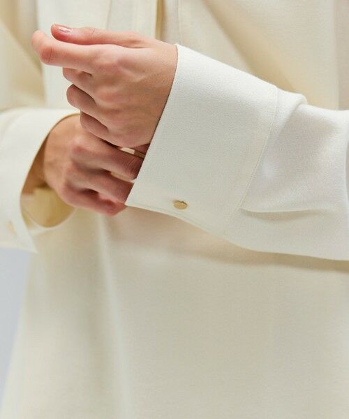 BEIGE, / ベイジ, シャツ・ブラウス | 【VERY NaVY12月号掲載】TERNES / ビックポケットプルオーバーウールブラウス | 詳細1