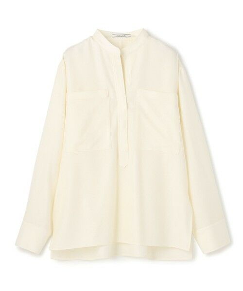 BEIGE, / ベイジ, シャツ・ブラウス | 【VERY NaVY12月号掲載】TERNES / ビックポケットプルオーバーウールブラウス | 詳細4