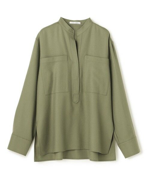 BEIGE, / ベイジ, シャツ・ブラウス | 【VERY NaVY12月号掲載】TERNES / ビックポケットプルオーバーウールブラウス | 詳細7