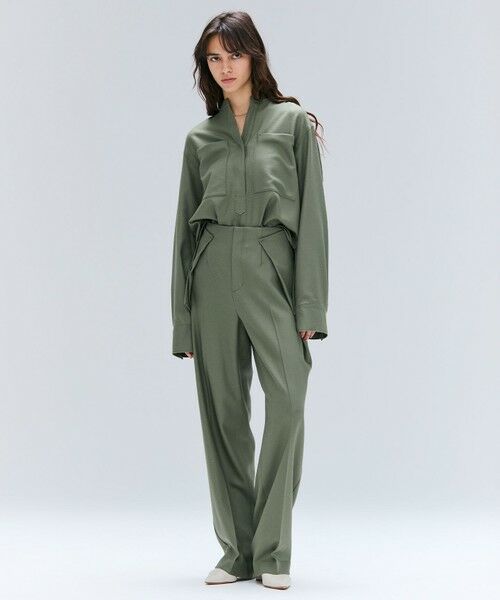 BEIGE, / ベイジ, シャツ・ブラウス | 【VERY NaVY12月号掲載】TERNES / ビックポケットプルオーバーウールブラウス | 詳細5