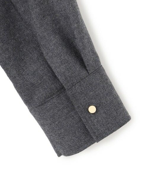 BEIGE, / ベイジ, シャツ・ブラウス | 【VERY NaVY12月号掲載】TERNES / ビックポケットプルオーバーウールブラウス | 詳細15