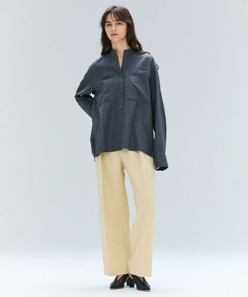 BEIGE, / ベイジ, シャツ・ブラウス | 【VERY NaVY12月号掲載】TERNES / ビックポケットプルオーバーウールブラウス | 詳細9