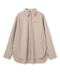 BEIGE, / ベイジ, シャツ・ブラウス | MONTAIGNE / ウールオーバーサイズシャツ