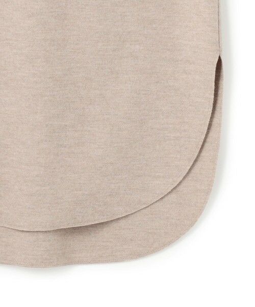 BEIGE, / ベイジ, シャツ・ブラウス | MONTAIGNE / ウールオーバーサイズシャツ | 詳細7