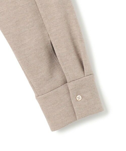 BEIGE, / ベイジ, シャツ・ブラウス | MONTAIGNE / ウールオーバーサイズシャツ | 詳細8