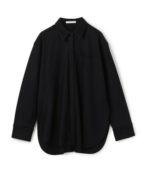 BEIGE, / ベイジ, シャツ・ブラウス | MONTAIGNE / ウールオーバーサイズシャツ | 詳細19