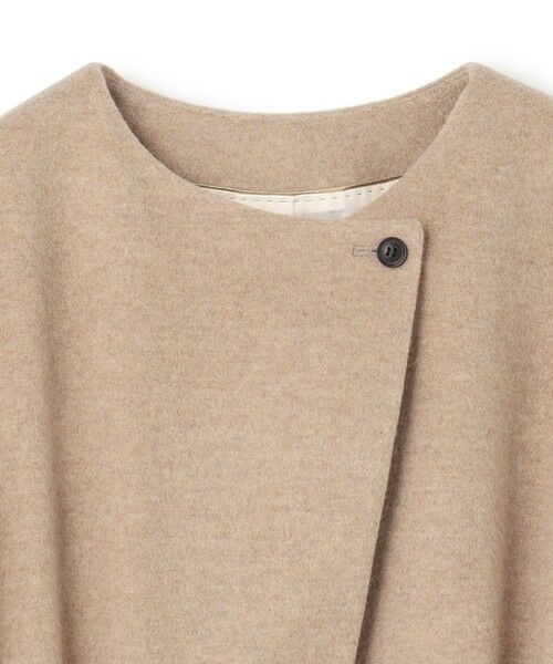 BEIGE, / ベイジ, その他アウター | LABBOCK / ウール混2WAYショートコート | 詳細7