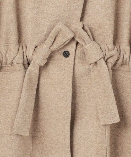 BEIGE, / ベイジ, その他アウター | LABBOCK / ウール混2WAYショートコート | 詳細11
