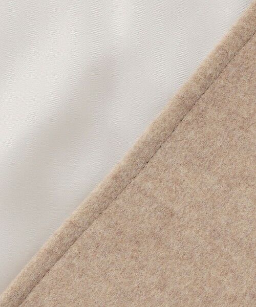 BEIGE, / ベイジ, ステンカラーコート | 【VERY NaVY12月号掲載】LABBOCK / ウール混ラグランステンカラーコート | 詳細11