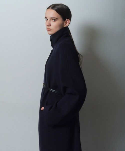 BEIGE, / ベイジ, ステンカラーコート | 【VERY NaVY12月号掲載】LABBOCK / ウール混ラグランステンカラーコート | 詳細18