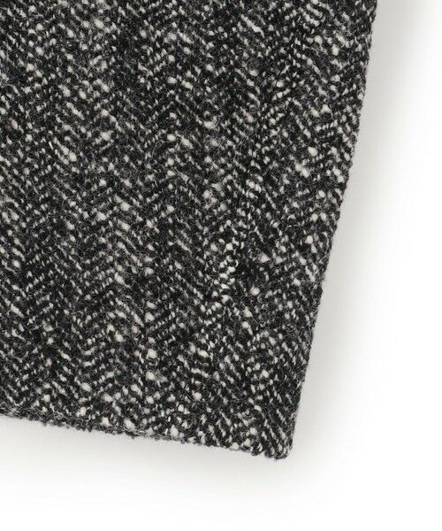 BEIGE, / ベイジ, ステンカラーコート | ROBY / フェイクレザーツイードコート | 詳細12