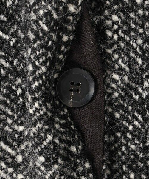 BEIGE, / ベイジ, ステンカラーコート | ROBY / フェイクレザーツイードコート | 詳細13