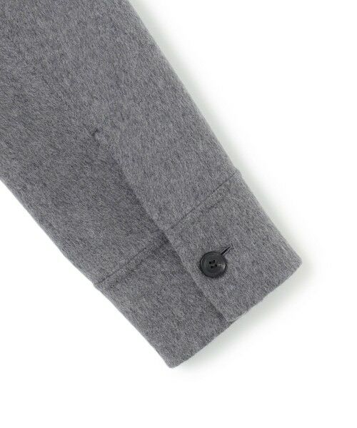 BEIGE, / ベイジ, ステンカラーコート | 【WEB限定】PAYSON / ウールリバーオーバーサイズステンカラーコート | 詳細11