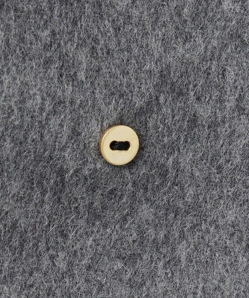 BEIGE, / ベイジ, ステンカラーコート | 【WEB限定】PAYSON / ウールリバーオーバーサイズステンカラーコート | 詳細14