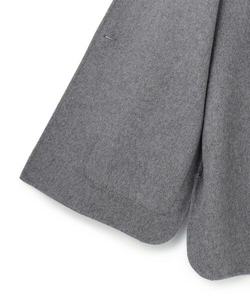 BEIGE, / ベイジ, ステンカラーコート | 【WEB限定】PAYSON / ウールリバーオーバーサイズステンカラーコート | 詳細16