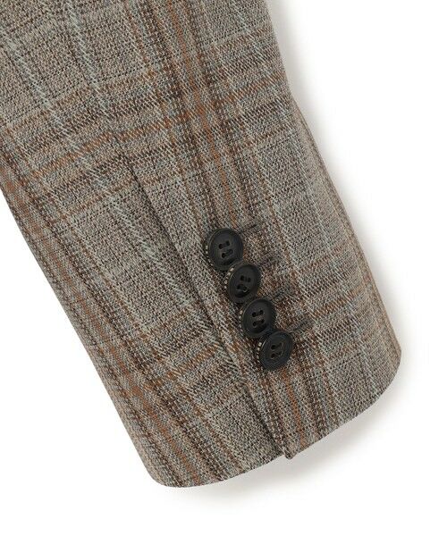 BEIGE, / ベイジ, テーラードジャケット | 【Oggi 8月号掲載】SELMA / チェックウールテーラードジャケット | 詳細10