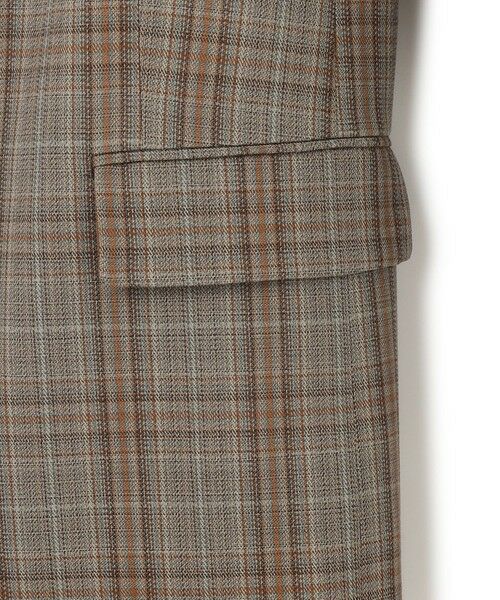 BEIGE, / ベイジ, テーラードジャケット | 【Oggi 8月号掲載】SELMA / チェックウールテーラードジャケット | 詳細6