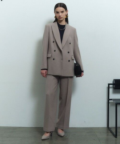 BEIGE, / ベイジ, テーラードジャケット | 【VERY NaVY12月号掲載】BUNNELL / ウールダブルブレストジャケット | 詳細2