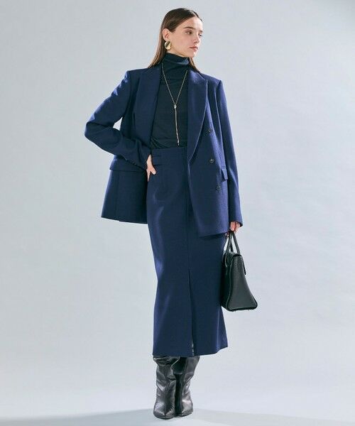 BEIGE, / ベイジ, テーラードジャケット | 【VERY NaVY12月号掲載】BUNNELL / ウールダブルブレストジャケット | 詳細13